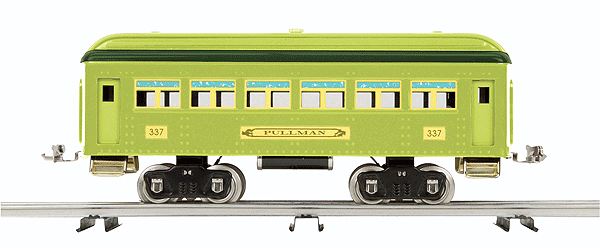 No. 339 Coach Car - 3-Rail Standard Gauge - Ready to Run - Lionel Corp. -- No.339 (two-tone green)