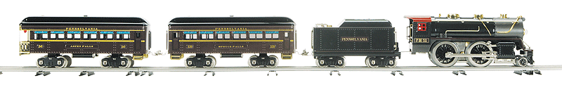 No. 384E Passenger Set w/Proto-Sound 3.0 - Standard Gauge 3-Rail - Lionel Corp -- Pennsylvania Railroad-1