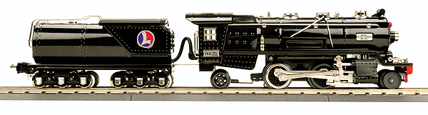 Tinplate Steam Loco w/Proto-Sound 2.0 -- #263E (black, Brass)