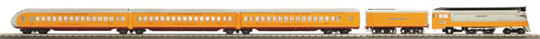 Lionel Tinplate Distance Control Steamliner Set w/Proto-Sound 2.0 -- Milwaukee Road No. 755W