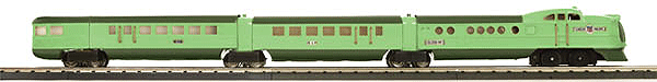 Lionel Corp. City of Denver Passenger Train Only - 3-Rail w/Proto-Sound 3.0 -- 1 Each Locomotive, Coach & Observation Union Pacific (2-Tone Green)-1