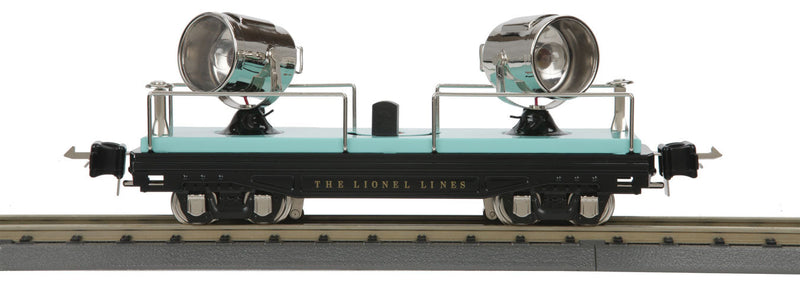 #2820 Floodlight Car - 3-Rail - Lionel Corp. -- Lionel Lines (black, blue)