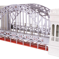 Tinplate Hellgate Bridge -- (white, red)