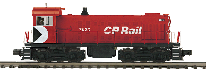 Alco S2 w/Proto-Sound 3.0 & Hi-Rail Wheels - 3-Rail - Premier(R) -- Canadian Pacific #309905 (Action Red, white, black, Multimark Logo)