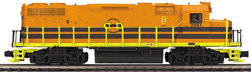 EMD GP38-2 w/Proto-Sound 3.0 - 3-Rail - Premier(R) -- Maryland Midland #2061 (GNWR Scheme, orange, black yellow)
