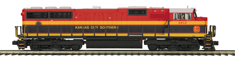 EMD SD70MAC - 3-Rail w/Hi-Rail Wheels, Proto-Sound 3.0 - Premier(R) -- Kansas City Southern