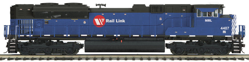 EMD SD70ACe - 3-Rail w/Proto-Sound 3.0 & Hi-Rail Wheels - Premier(R) -- Montana Rail Link #4407 (blue, black, red)