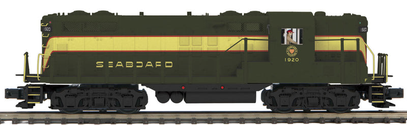 EMD GP9 - 3-Rail w/Proto-Sound 3.0 & Hi-Rail Wheels - Premier(R) -- Seaboard Air Line #1920 (green, yellow)