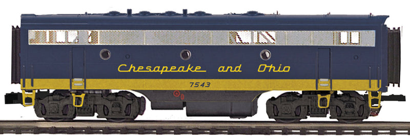 F7B No Pwr C&O 7507