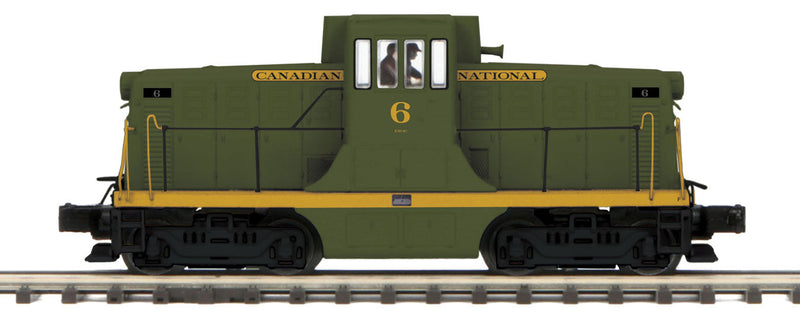 GE 44 Ton Phase 1c - 3-Rail with Proto-Sound 3.0 (Hi-Rail Wheels) - Premier -- Canadian National 6