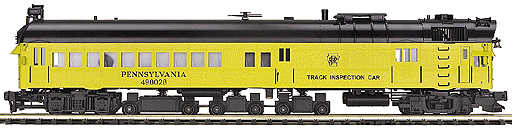 Premier Diesel DC-3 Rail Inspection Car w/Proto Sound -- Pennsylvania Railroad