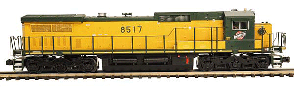 Premier Diesel Dash-8 Narrow Nose (Hi-Rail Wheels) - Powered w/Proto-Sound 2.0 -- Chicago & North Western
