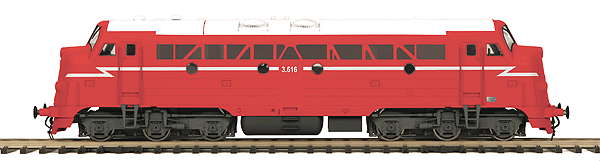 Premier Diesel GM AA16 NOHAB w/Hi-Rail Wheels Powered w/Proto-Sound 2.0 -- NSB Class Di 3 Norway