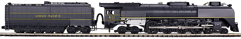 Premier Series Steam 4-8-4 Northern w/Tender Powered w/Proto-Sound 2.0 -- Union Pacific Class FEF