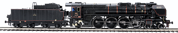 Premier Steam Era II Class 241A Powered w/Proto-Sound 2.0 & Scale Wheels -- French National Railways SNCF