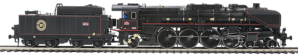 Premier Steam Era II Class 241A65 Powered w/Proto-Sound 2.0 -- French National Railways SNCF w/Scale Wheels