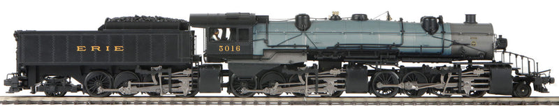 2-8-8-8-2 Triplex - 3-Rail w/Proto-Sound 3.0 - Premier(R) Scale -- Erie #5016 (black, blue, graphite)