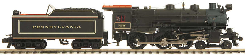 Class G-5s 4-6-0 - 3-Rail w/Hi-Rail Wheels & Proto-Sound 3.0 -- Pennsylvania Railroad #5741