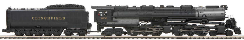 4-6-6-4 Challenger - 3-Rail w/Scale Wheels & Proto-Sound 3.0 -- Clinchfield #663