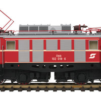 E94 Electric w/Proto-Sound 3.0 & Hi-Rail Wheels - 3-Rail - Premier(R) -- Austrian Federal Railways OBB (orange, silver)