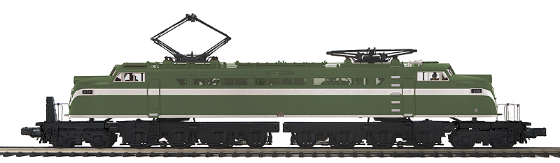 L-5 Little Joe Electric w/Proto-Sound 2.0 & Hi-Rail Wheels - 3-Rail - Premier( -- General Electric #GE750 (Demonstrator, green, white)