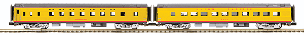 Premier 2-Car 70' Smoothside Streamlined Sleeper & Diner Set (ABS) -- Union Pacific