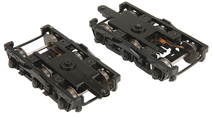 2-Rail Heavyweight Passenger Car Truck -- pkg(2)-1