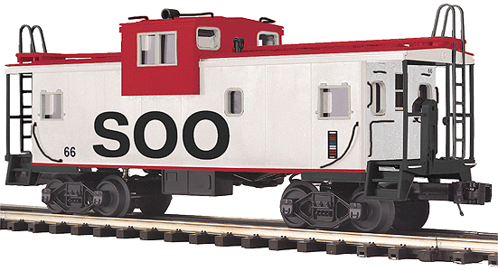 Premier Extended Vision Caboose -- SOO Line