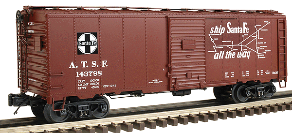 Premier 40' AAR Boxcar -- Santa Fe