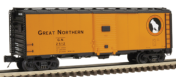 Premier 40' AAR Boxcar -- Great Northern