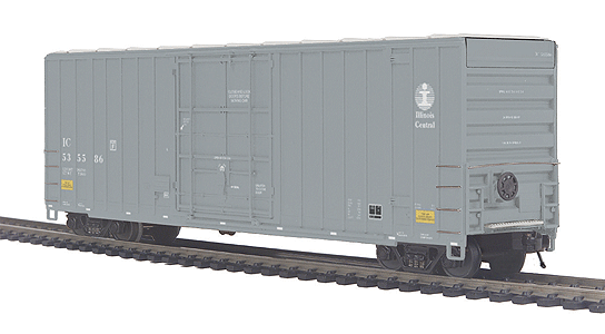 Premier 50' Hi-Cube Boxcar -- Illinois Central