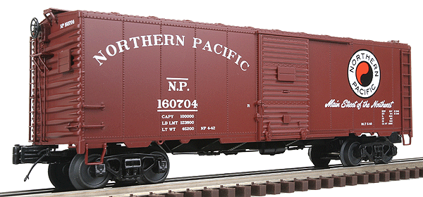 Premier 40' AAR Boxcar -- Northern Pacific