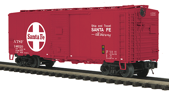 Premier 40' AAR Boxcar -- Santa Fe