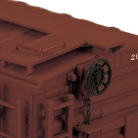 PS-1 40' Boxcar - 3-Rail - Ready to Run - Premier(R) -- Delaware & Hudson (Boxcar Red, white, Bridge Line Logo)