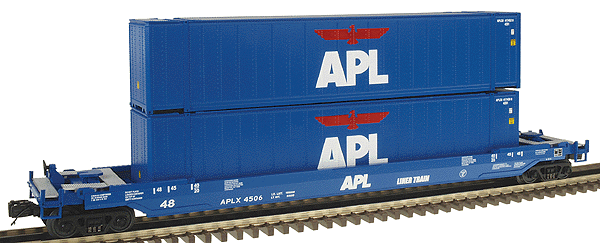 Premier Husky Stack Car -- American President Lines