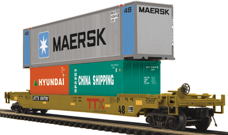 Premier Husky Stack Car -- Trailer Train