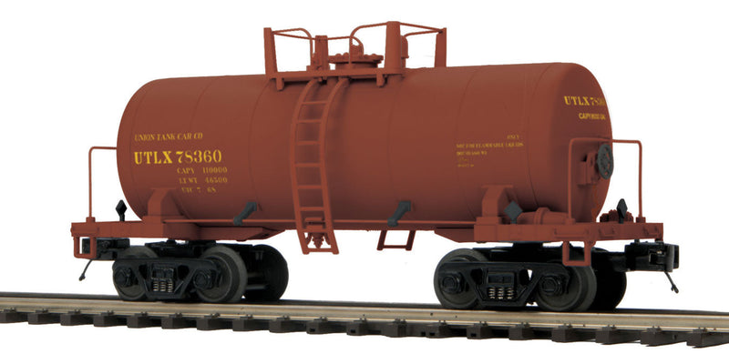 8000-Gallon Tank Car - 3-Rail - Ready to Run - Premier -- Union Tank Car Line UTLX 78360