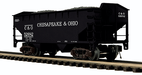 Premier 2-Bay Offset Hopper -- Chesapeake & Ohio