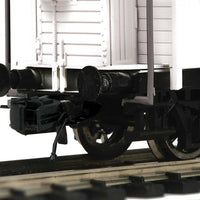Premier European Beer Reefer w/Hi-Rail Wheels - 3-Rail - Ready to Run -- Brasserie du Cardinal (white, red)