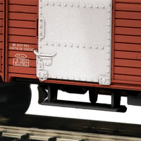 Premier European Gedeckter G Wood Boxcar w/Hi-Rail Wheels - Ready to Run -- Swiss Federal Railways SBB-CFF (brown, gray)
