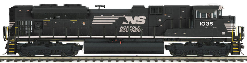 EMD SD70ACe - 3-Rail w/Proto-Sound 3.0 & Scale Wheels - Premier(R) -- Norfolk Southern #1035 (black, white, Horse Head Logo)