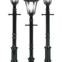 Street Lamps -- Black Hexagonal