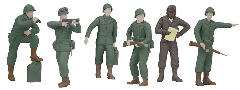 6-Piece Figure Set -- #7 Army