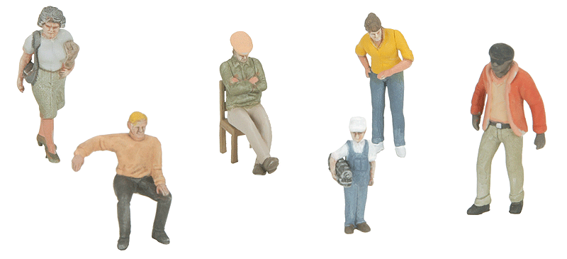 6-Piece Figure Set -- Assortment #2