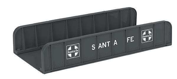 314 Die Cast Girder Bridge -- Santa Fe