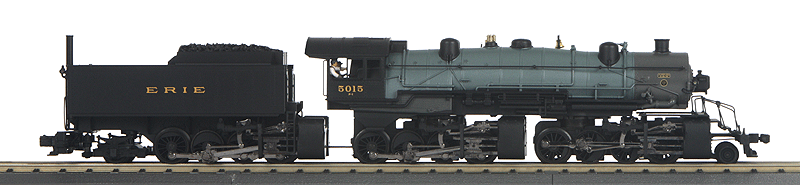 Erie 2-8-8-8-2 Triplex w/Proto-Sound 3.0 - 3-Rail - RailKing(R) Imperial -- Erie #5016 (black, blue, graphite)-1