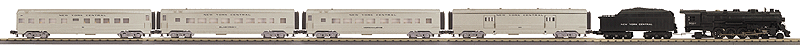 4-8-2 Mohawk Passenger Train-Only Set - 3-Rail w/Proto-Sound 3.0 - RailKing -- New York Central-1