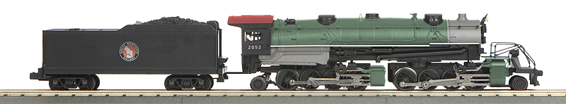 USRA 2-8-8-2 - 3-Rail w/Proto-Sound 3.0 - Imperial -- Great Northern #2052 (green, gray, black, Tuscan)-1