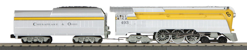 4-6-4 Streamlined Hudson w/Proto-Sound 3.0 - 3-Rail - Imperial -- Chesapeake & Ohio #493