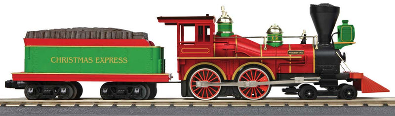4-4-0 General - 3-Rail w/Proto-Sound 3.0 - RailKing -- Christmas